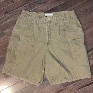 Columbia Stretch Cargo Shorts 34W